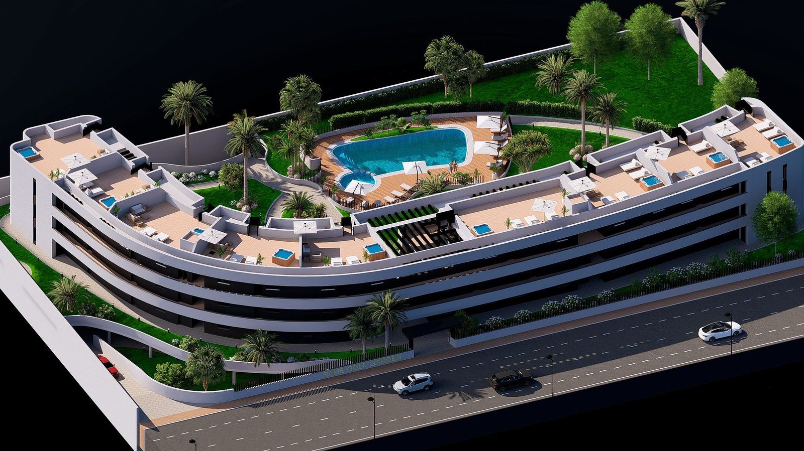 Neubau-Wohnungen mit Gemeinschaftspool – Foto 2