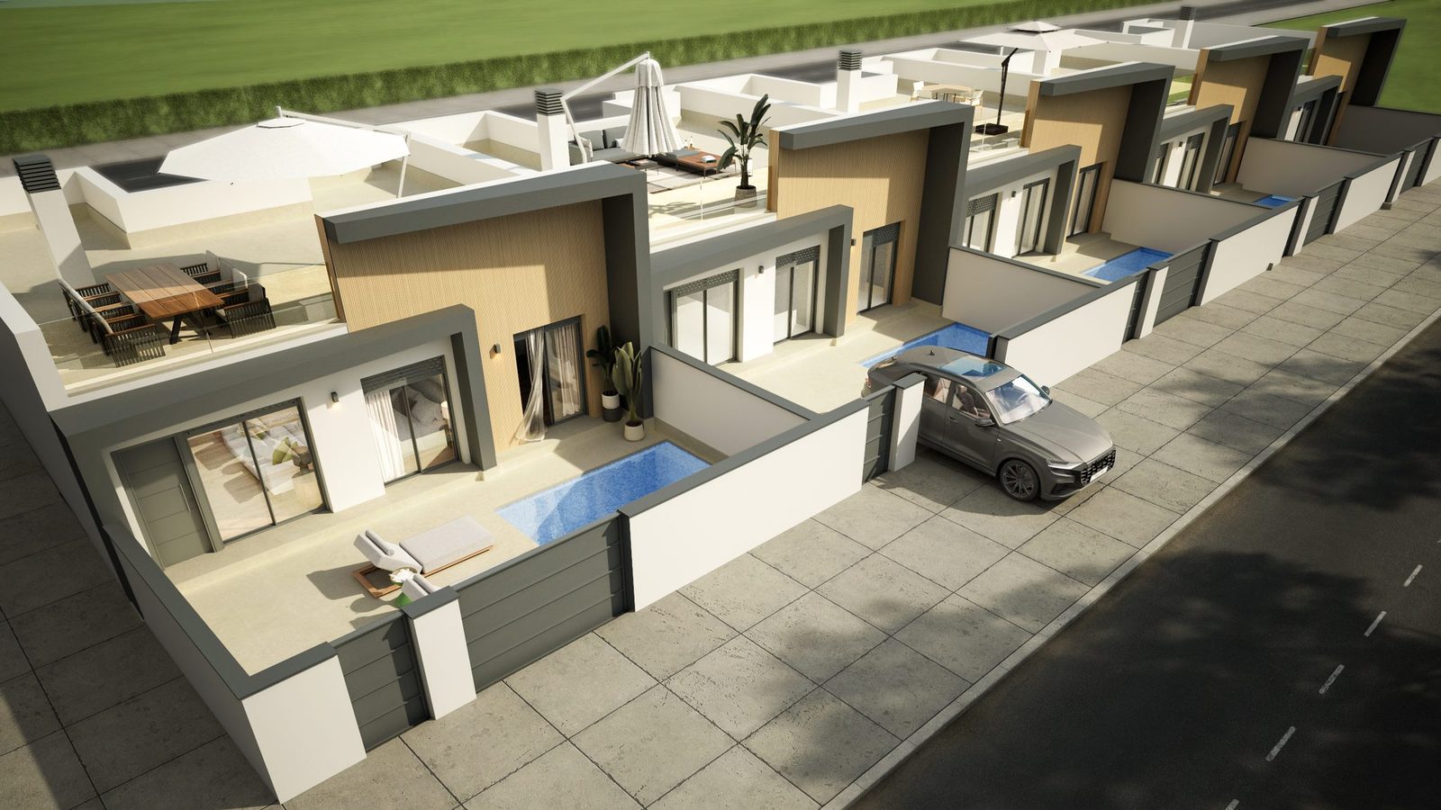 Neubau-Villen mit Privatpool – Foto 1