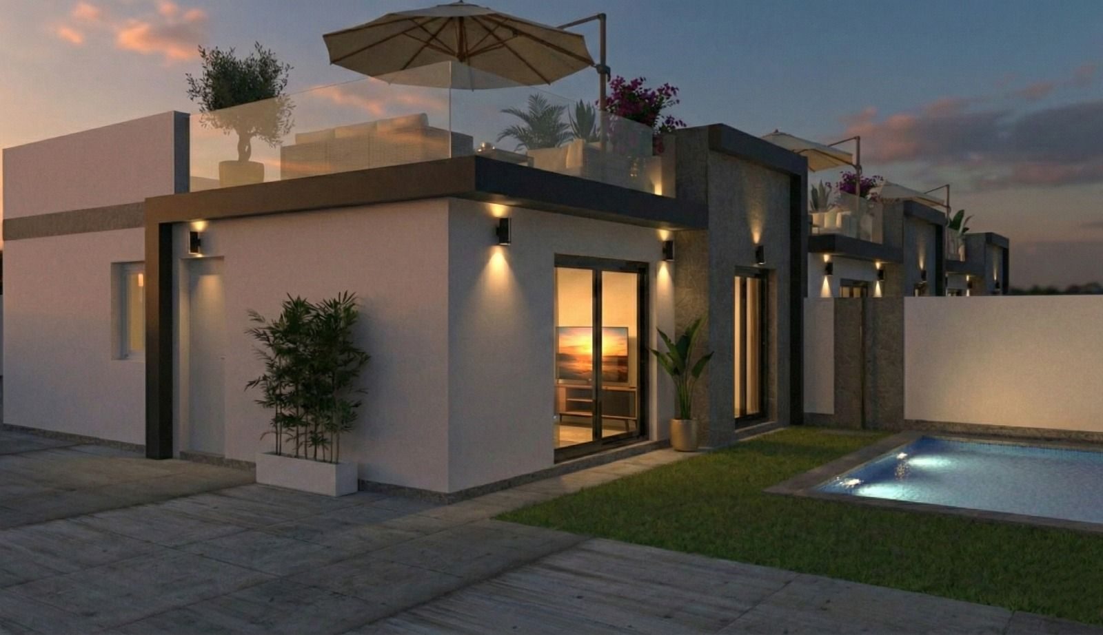 New-build villas with private pool – photo 1