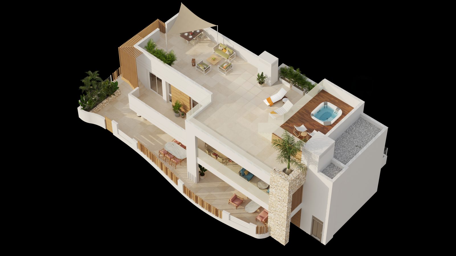 Villen und Maisonette-Bungalows im Neubau – Foto 10