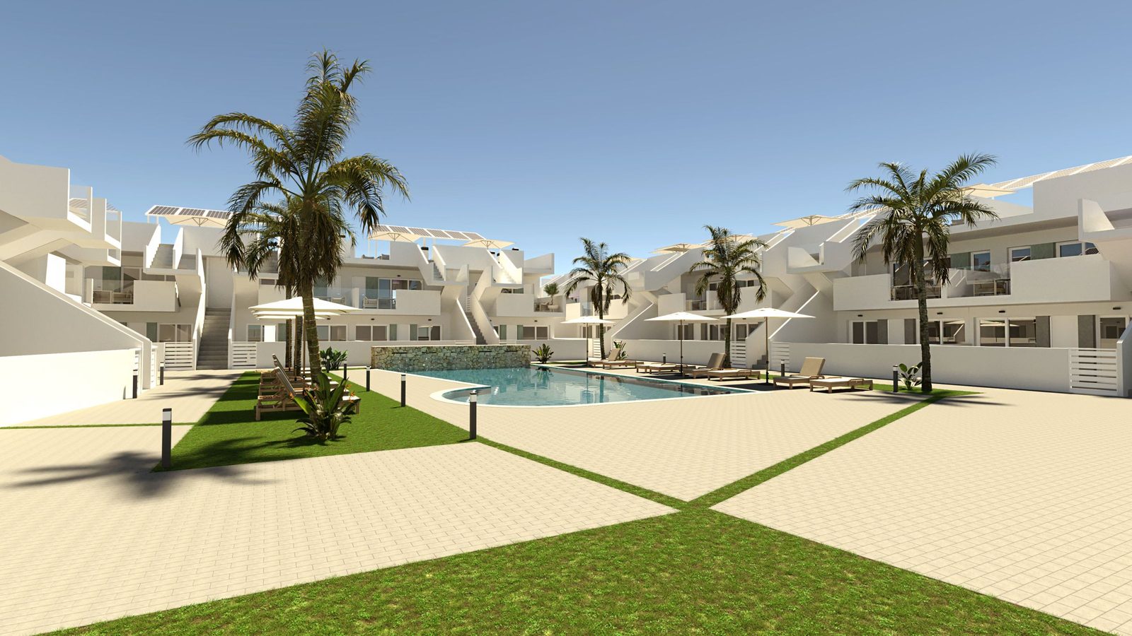 Maisonette bungalows with communal pool – photo 4