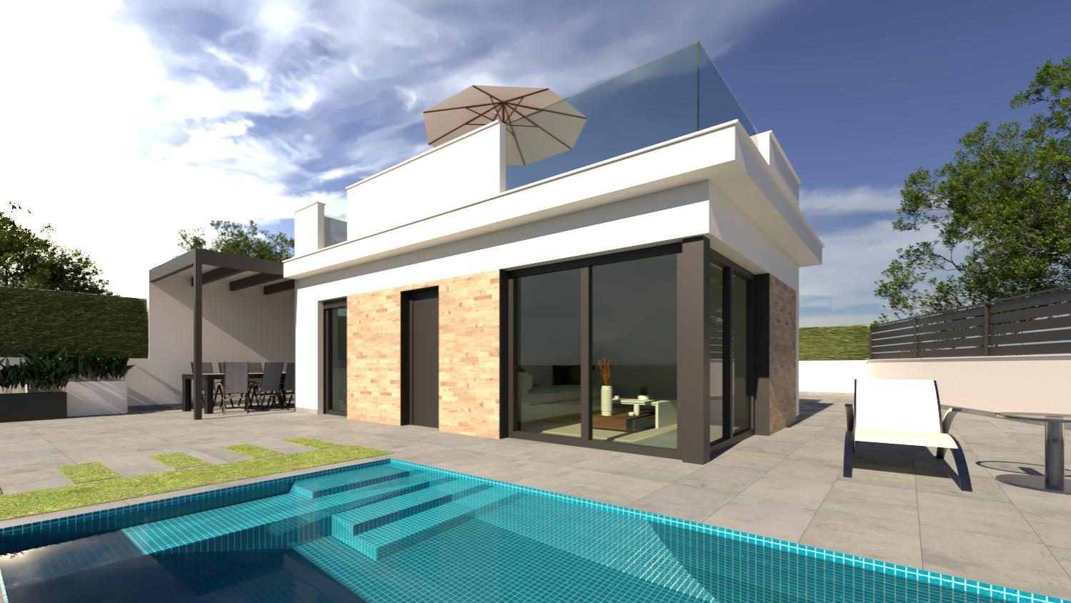 New-build villas with private pool – photo 1