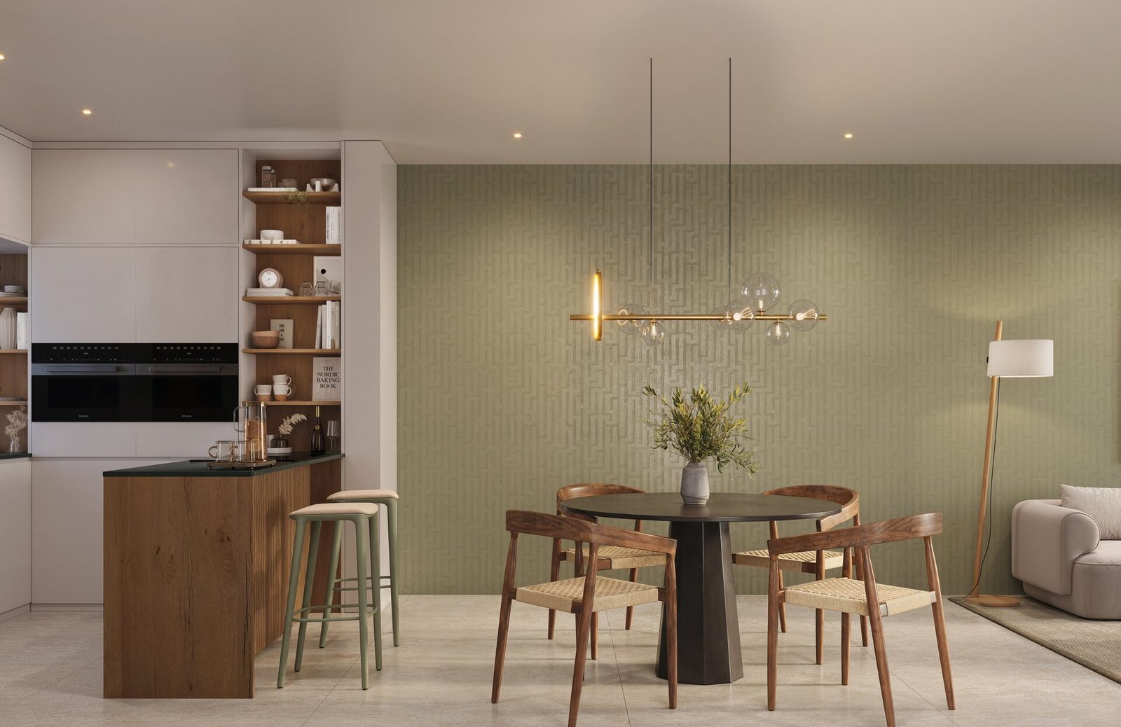 Apartment mit drei Schlafzimmern (1. bis 3. Obergeschoss) – Foto 3