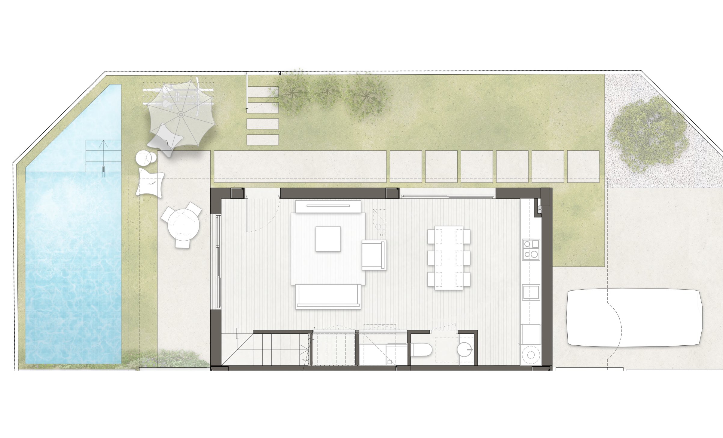 Floor plan (developer plan)