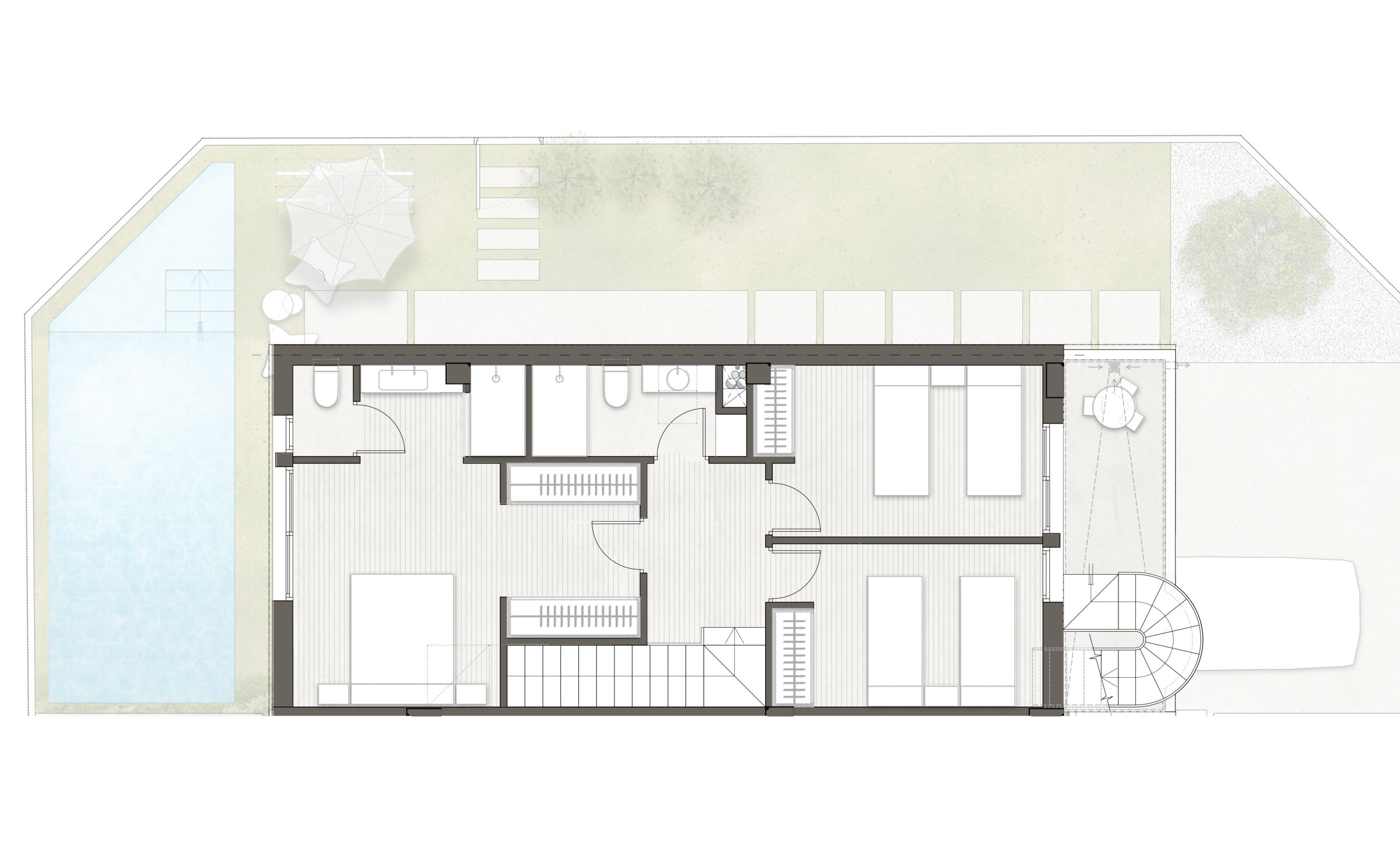 Floor plan – further floors