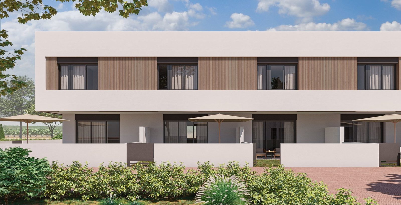 New-build townhouse with solarium – photo 1