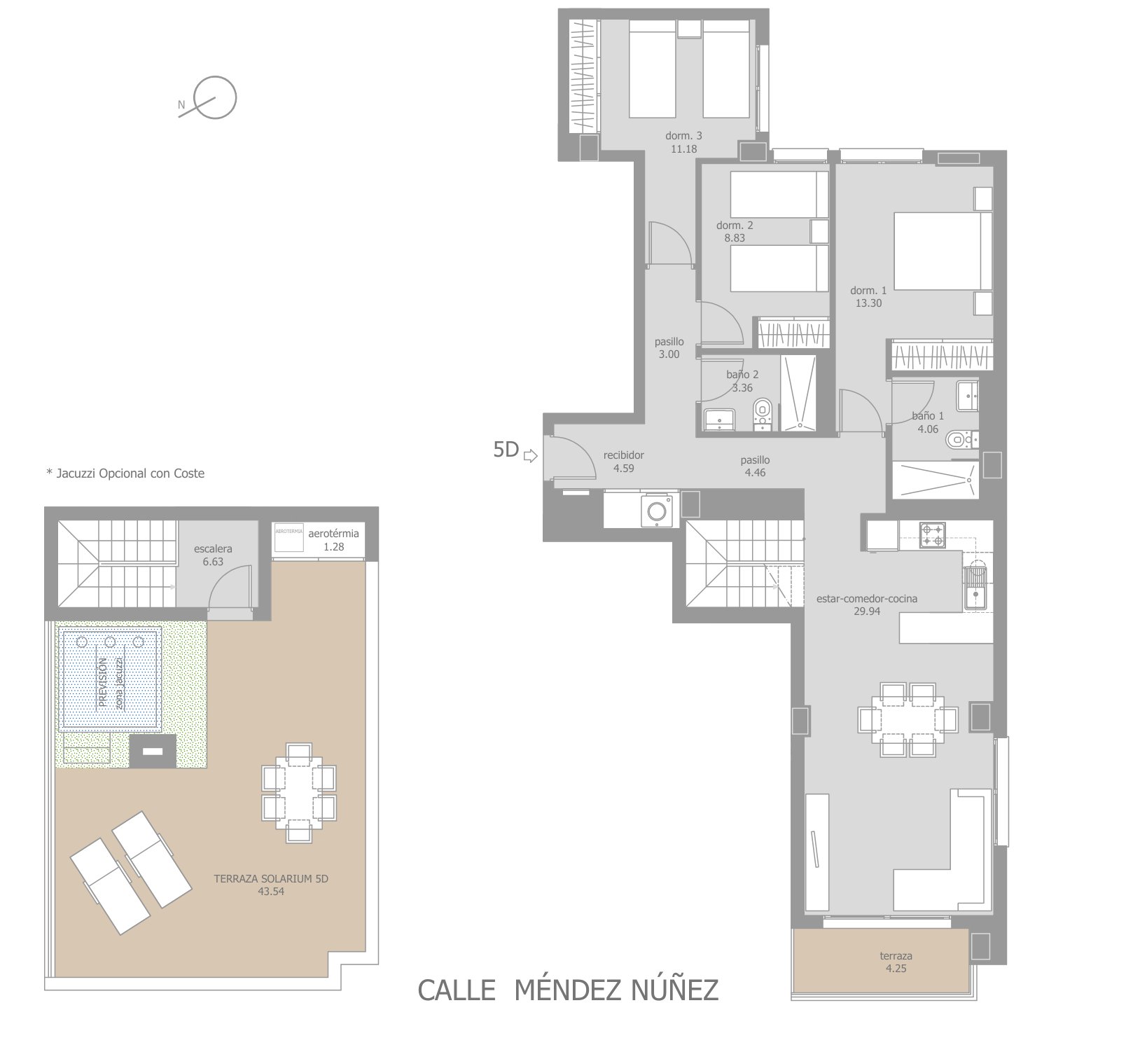 Floor plan (developer plan)