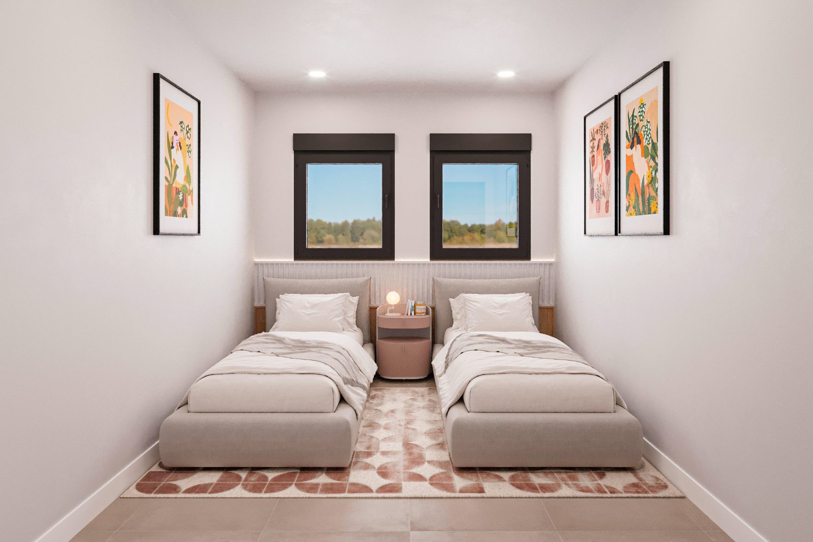 New-build single-storey villa with pool and roof solarium – photo 6