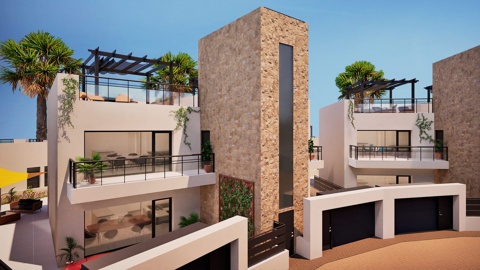 New-build ground-floor apartment with garden and covered terrace – photo 1