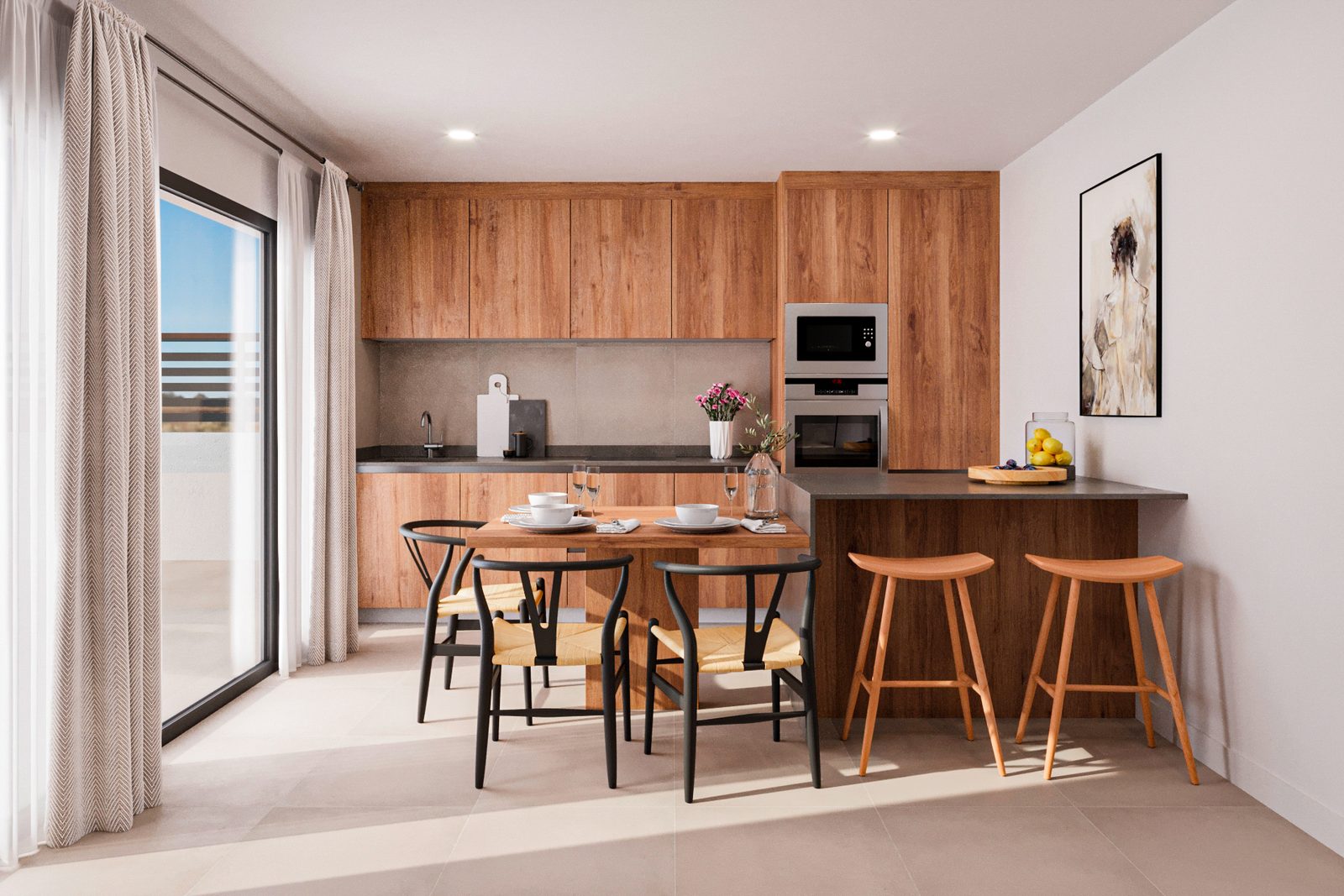 New-build ground-floor apartment with garden and covered terrace – photo 3