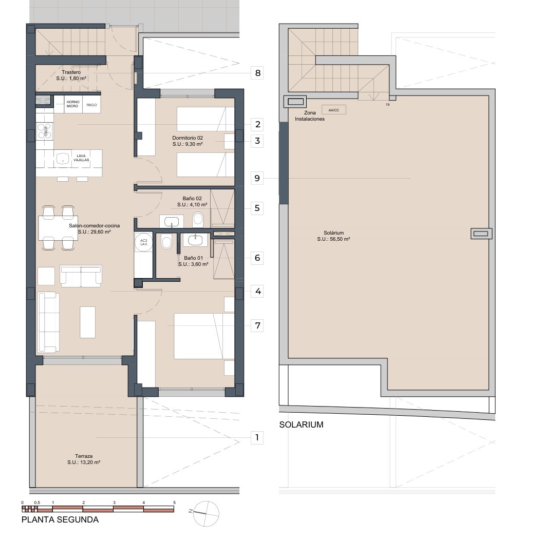 Floor plan (developer plan)