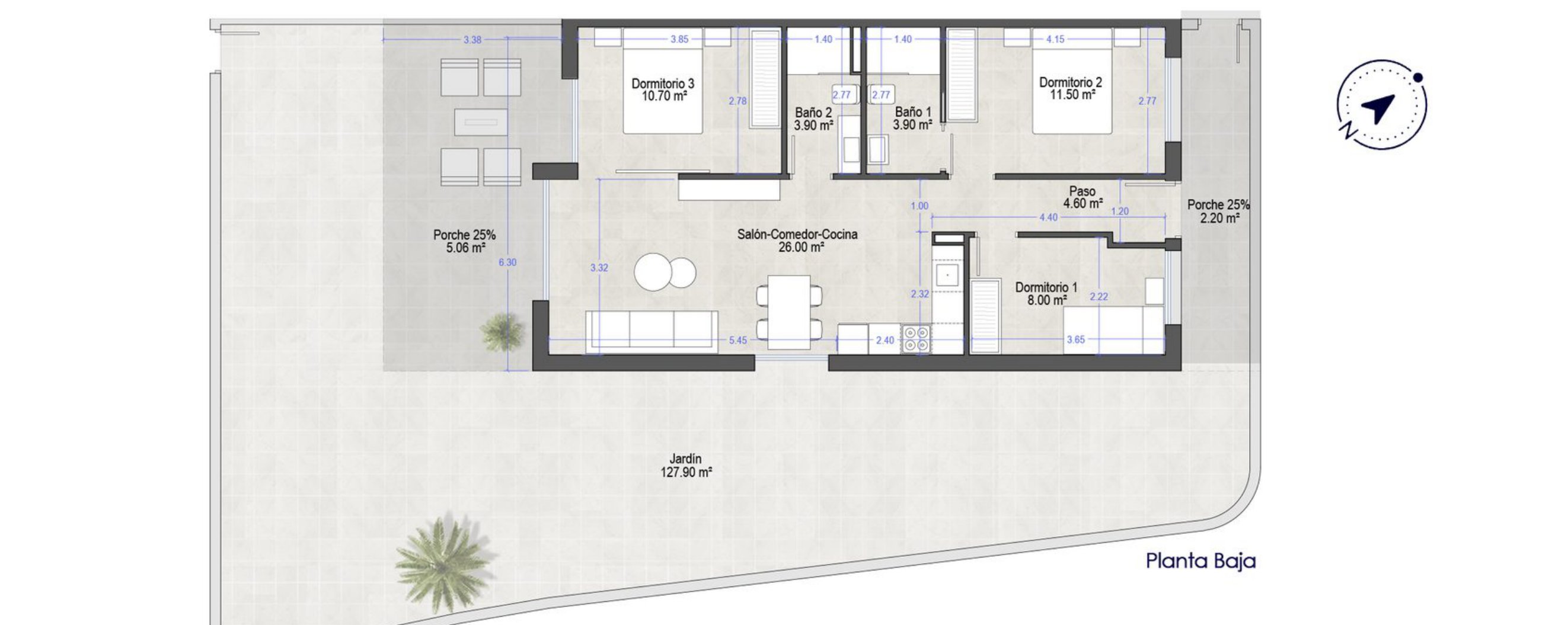 Floor plan (typical apartment)