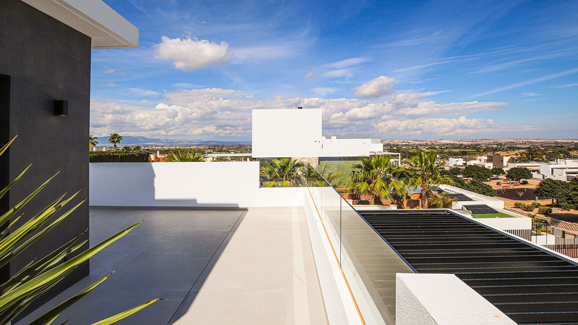 Dachterrasse mit Aussicht
