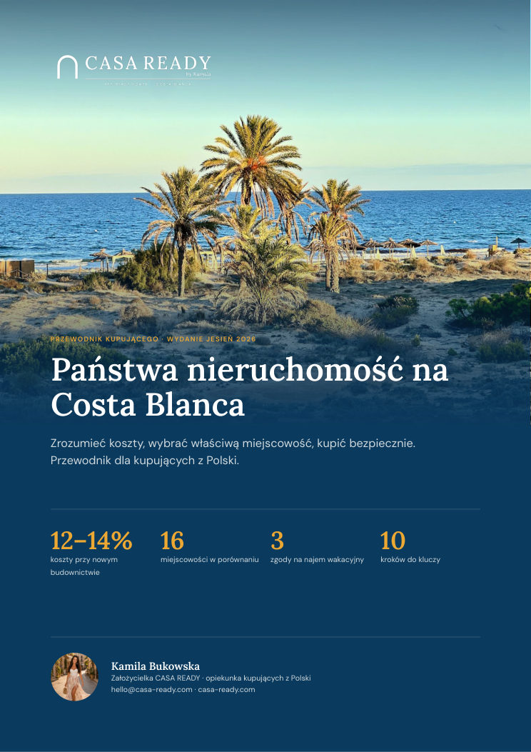 Przewodnik kupującego Costa Blanca 2026