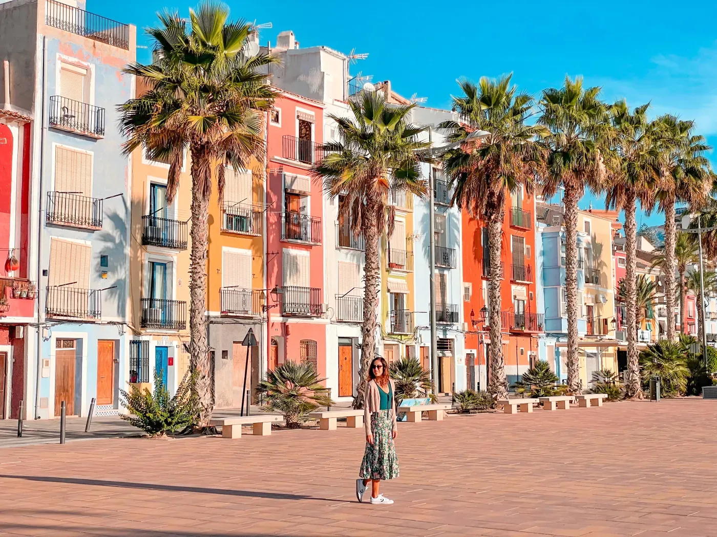 A stroll along the row of houses