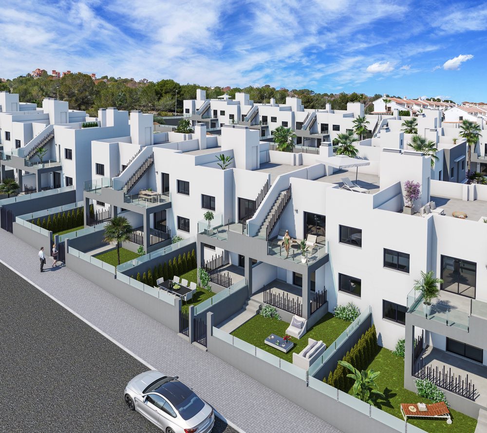Rooftop-Terrassenwohnung am Golfplatz – Außenansicht
